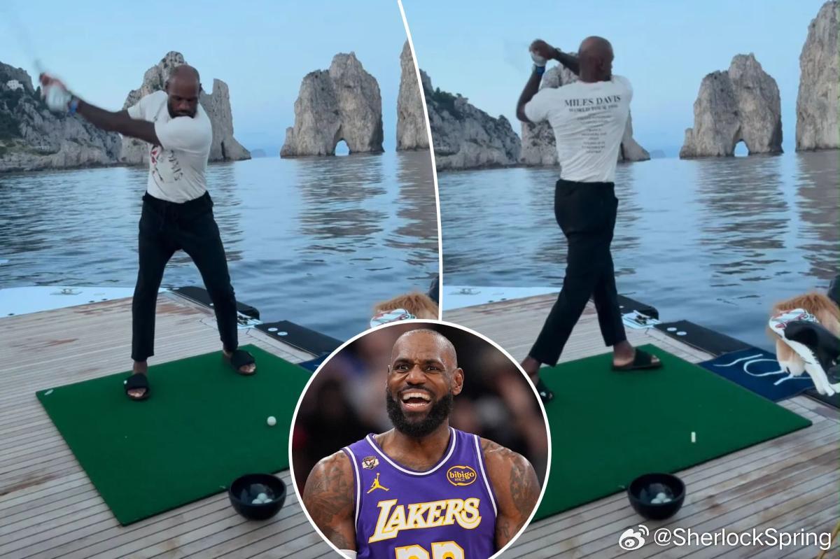 据意大利当地媒体报道，NBA球星勒布朗·詹姆斯近期在社媒上晒出自己打高尔夫的视频