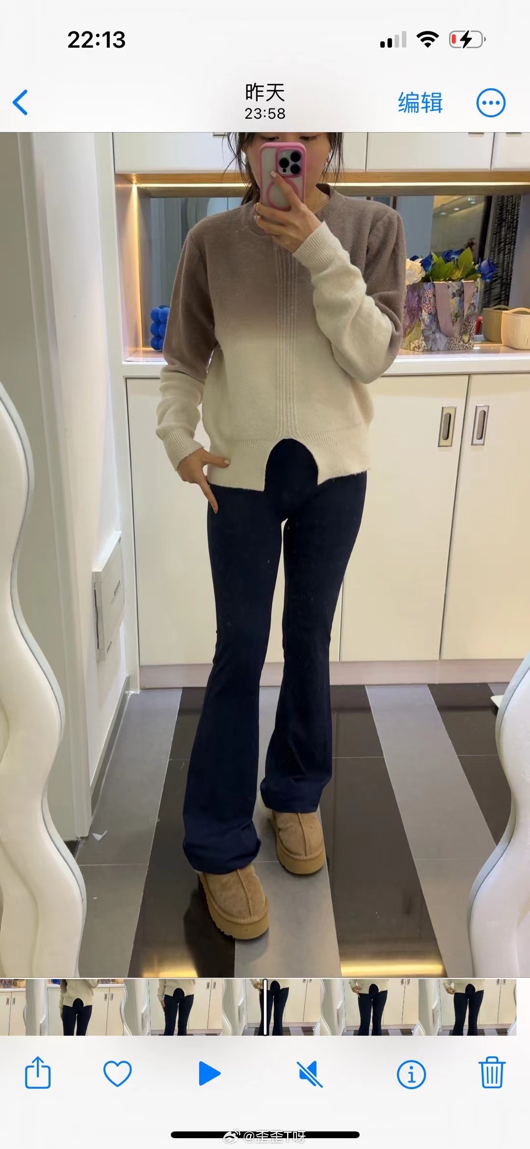 姐妹们我从去年就开始安利的赵露思同款显瘦紧身裤！！真的太绝了[流泪][流泪][流