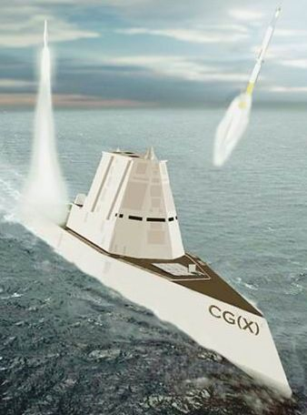 🔻以后真造比现有055大驱还大的盾舰巡洋舰的话，估计上层建筑也会长成这样，因为