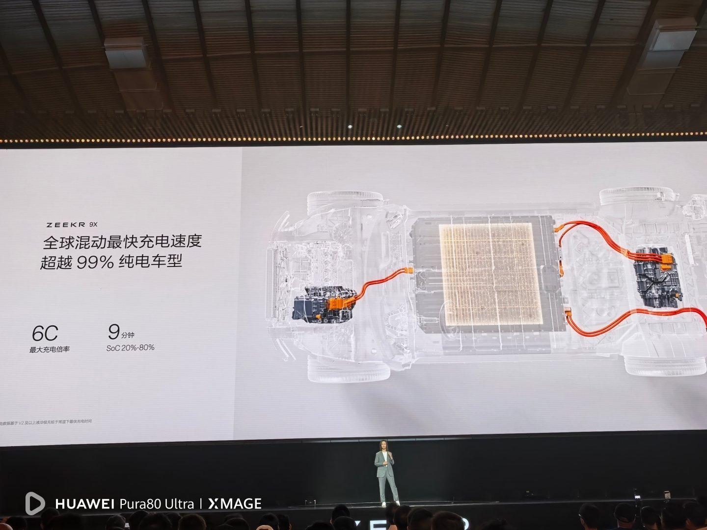 极氪9X全球首发70度的6C混动专用电池！纯电续航380极氪9X重新定义旗舰SU