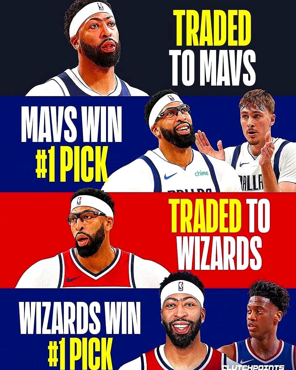 NBA这玄学，还有谁不服？

刚被交易到奇才的浓眉哥，又“带”来一个状元签！奇才