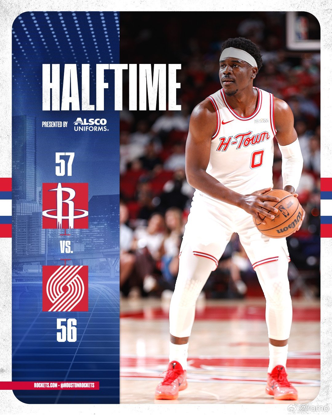 半场领先1分进攻端有了起色全队命中率57.1%申京19 分 5 板 2 助  8