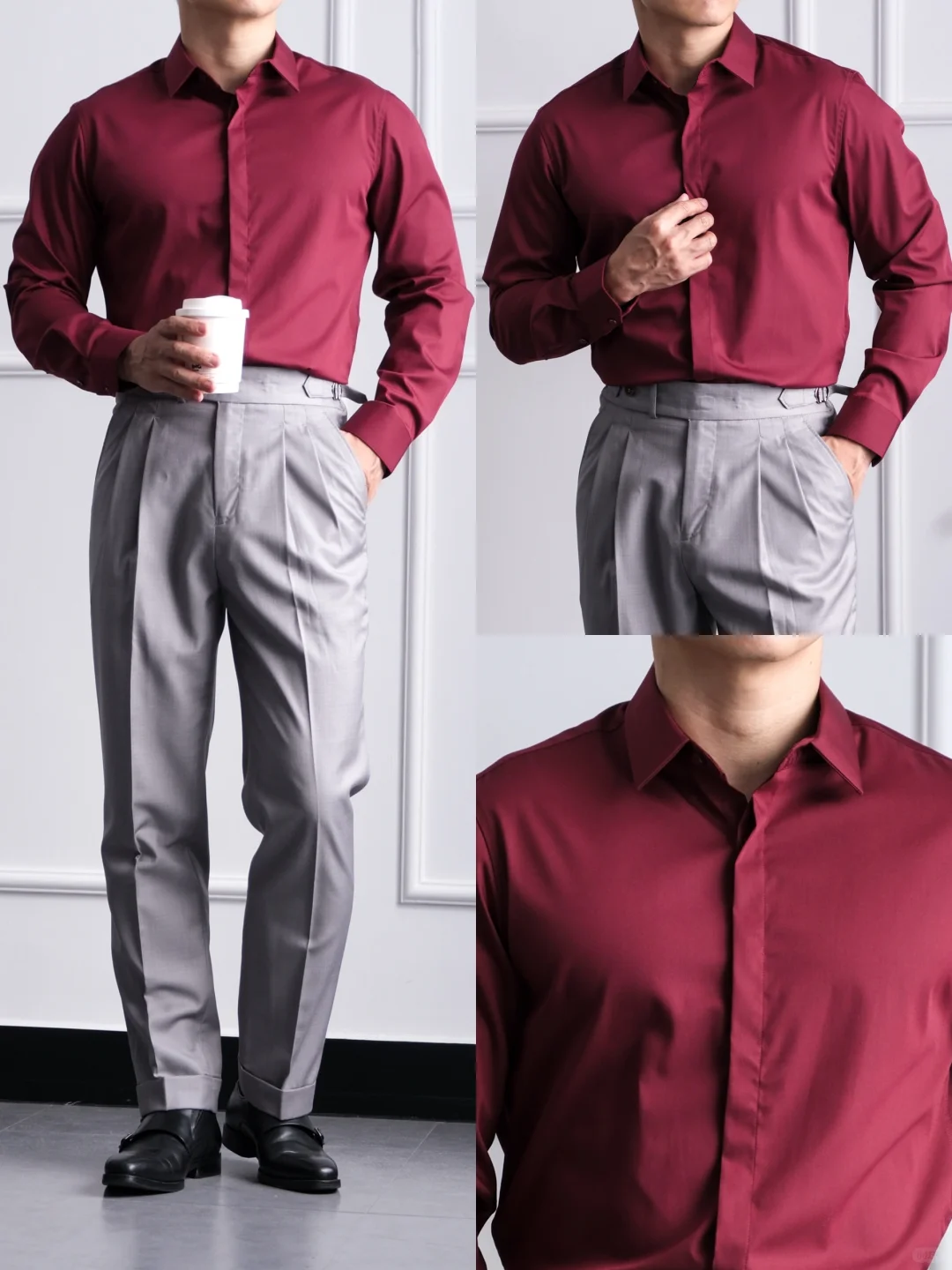 男生通勤衬衫👔｜百元出头也能穿出高级感✅
