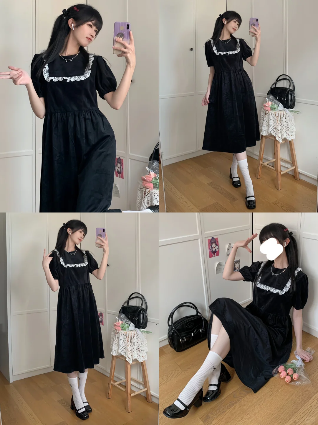 一眼心动赫本风小黑裙🖤