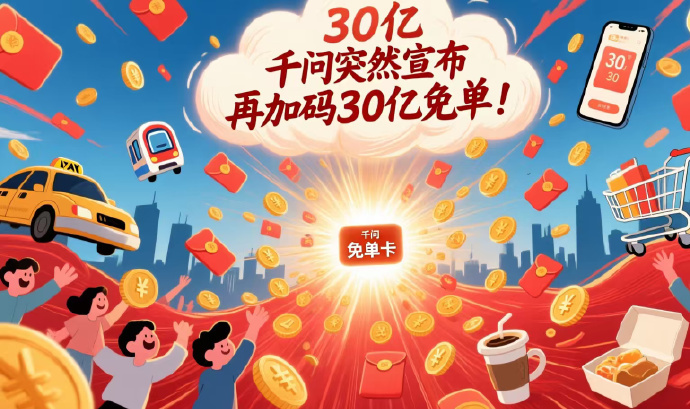 千问超级免单卡在闲鱼杀疯了从线上购物到打车充话费，千问用一张免单卡把AI的“科技