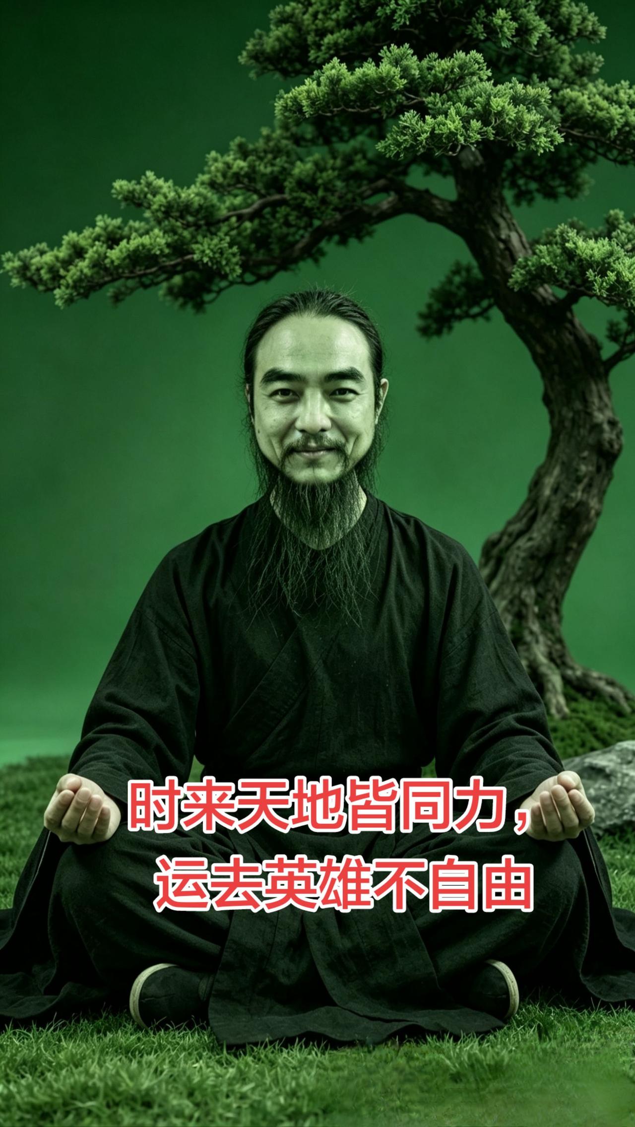 传统文化修习者 禪坐 大运 古风造像