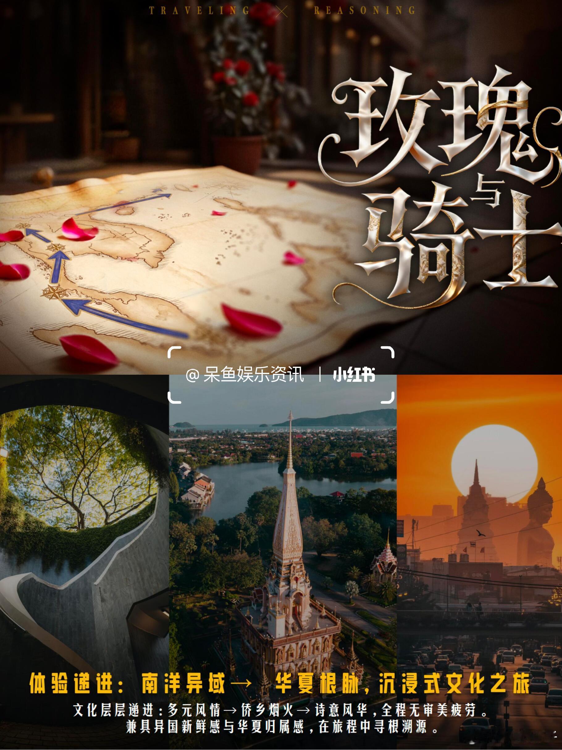 两位女明星四位男明星《玫瑰与骑士》❗️《玫瑰与骑士》是一档由爱奇艺出品的户外游戏