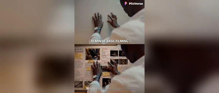 PixVerse 保留真人动作重做场景，AI 视频省事了

 
 
 
 
 A