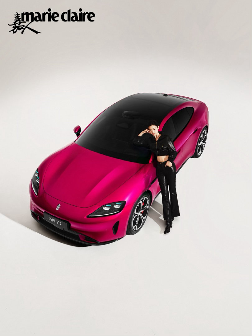 尚界Z7小订最受欢迎颜色尚界Z7电光紫粉最受欢迎 尚界Z7/Z7T和超模拍的那组