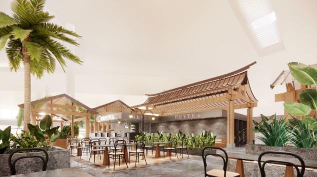 厦门翔安国际机场T1航站楼内的商业街效果图出炉！

按照规划，项目可整体租赁或部