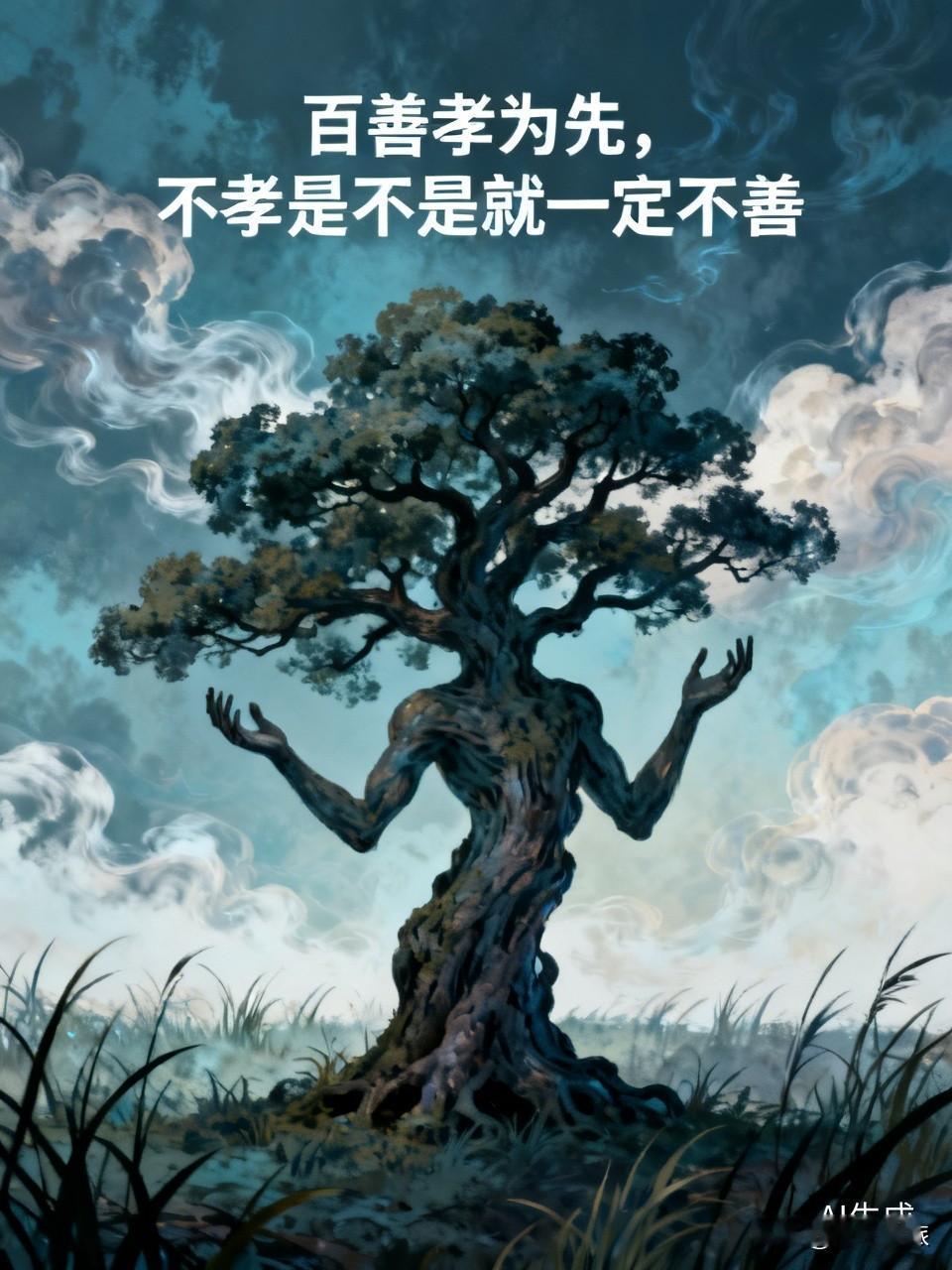 “百善孝为先”这话流传很久，但不孝就一定不善吗？我觉得不能一竿子打死。
生活里有