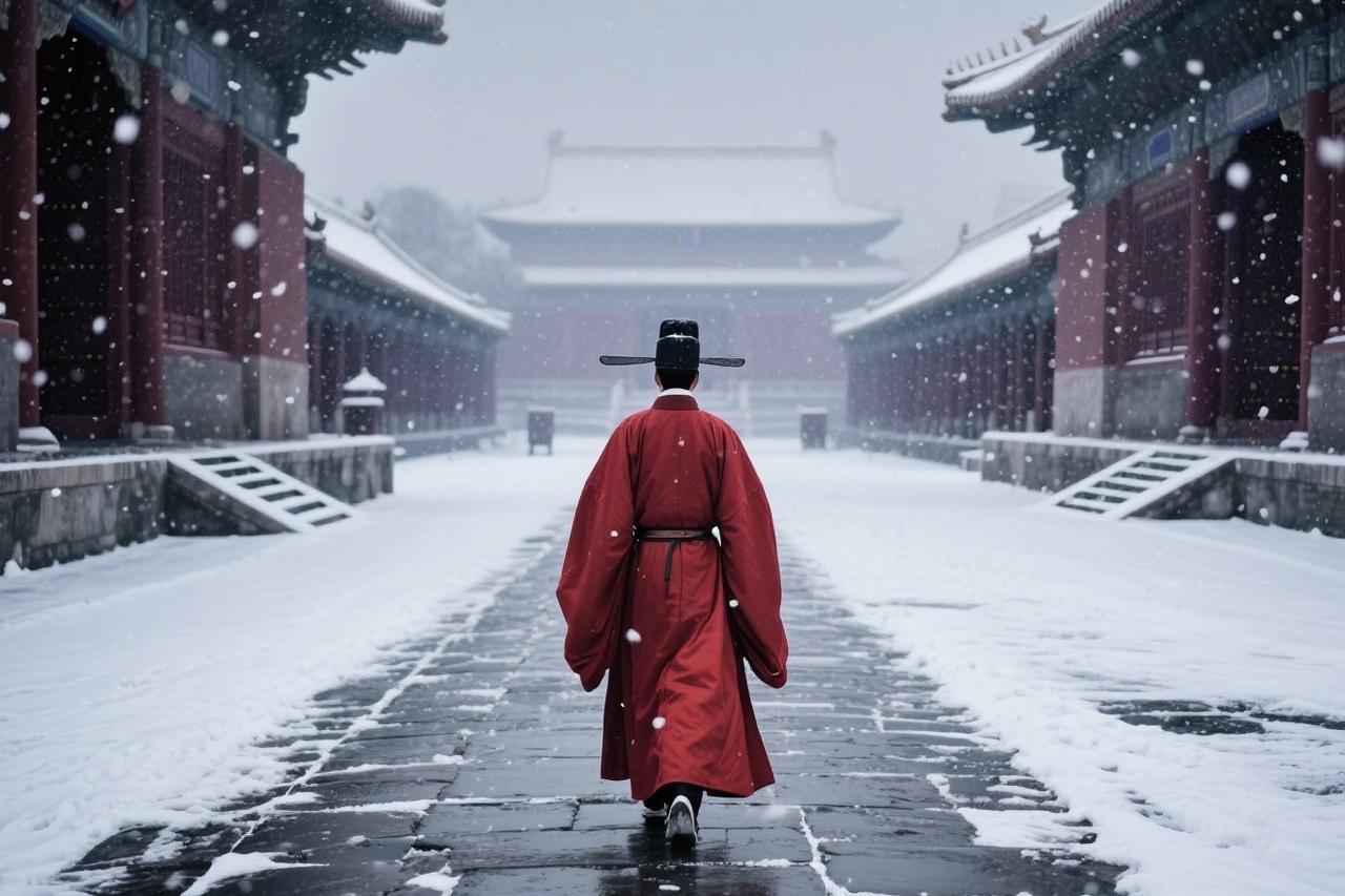 原来历史早就告诉
我们半路夫妻的结局
多尔衮原本可以成为皇帝
但为了孝庄
助她的