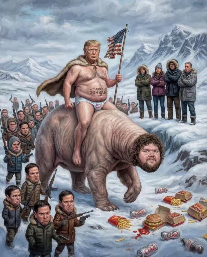 #美国真的会动用武力拿下格陵兰岛吗##美总统重申无论如何要得到格陵兰岛#有什么力