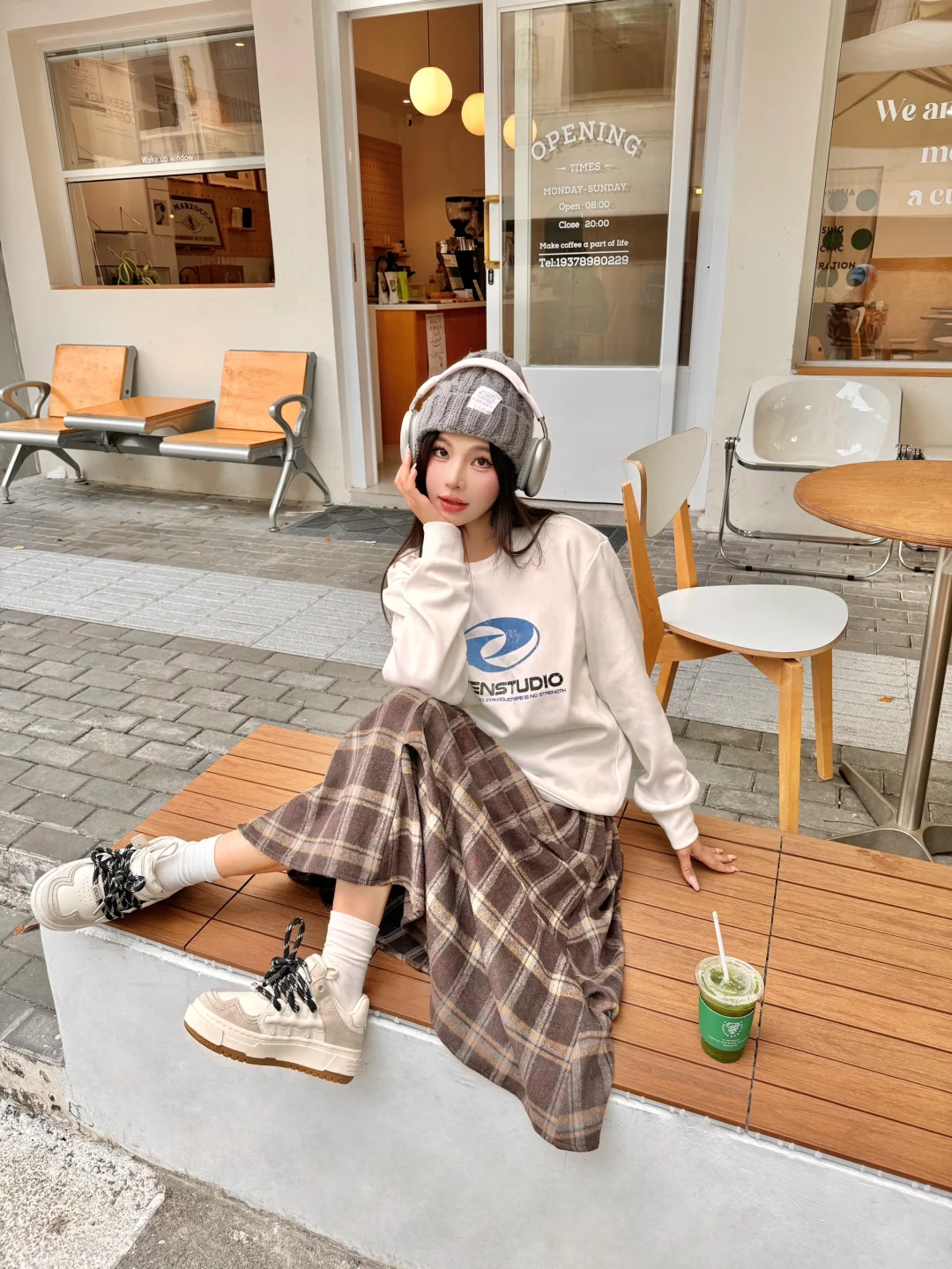 秋日咖啡记🍂存一些松弛感生活化拍照姿势