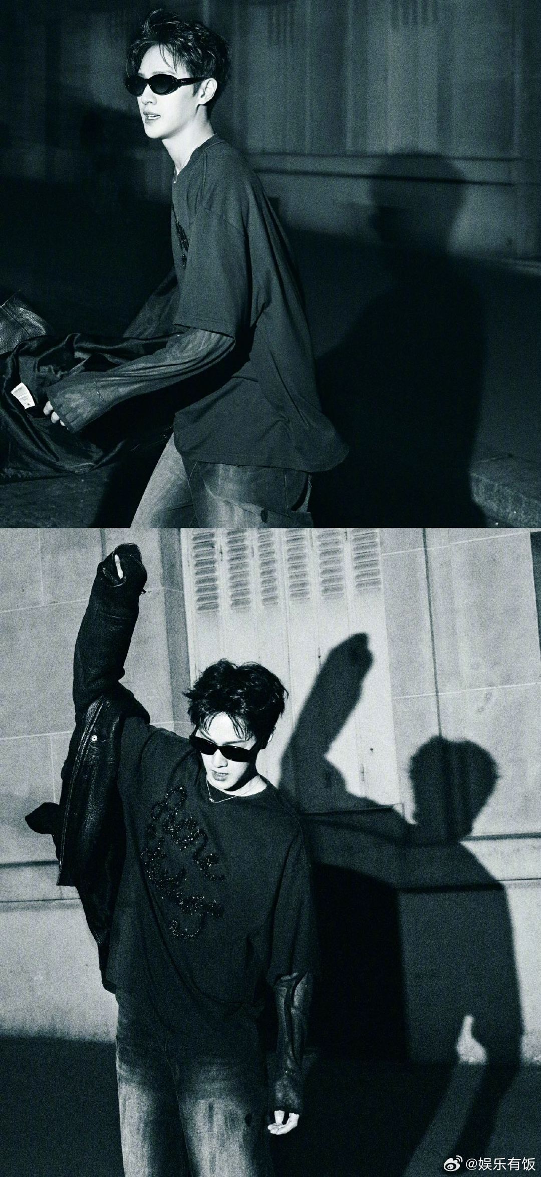 被李昀锐这24张邢武pro狠狠拿捏了审美。夜色与街头的氛围交织，整个人自带清冷又