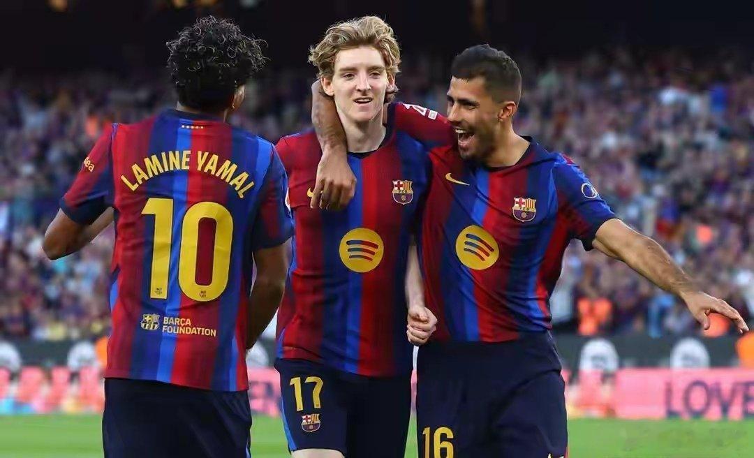 拉菲尼亚缺阵无碍巴萨取胜，6000万的罗德里才是中场基石 巴萨击败赫塔费，热苏斯