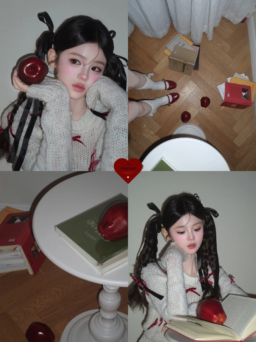 简单的布景也能拍出韩系女团风诶！