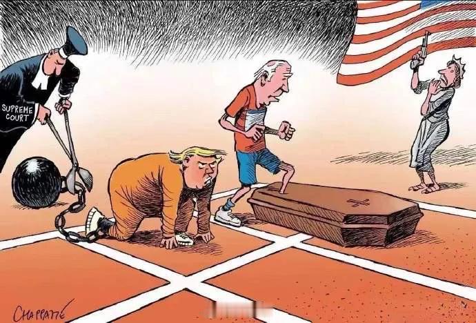 漫画家看到的2024年美国大选