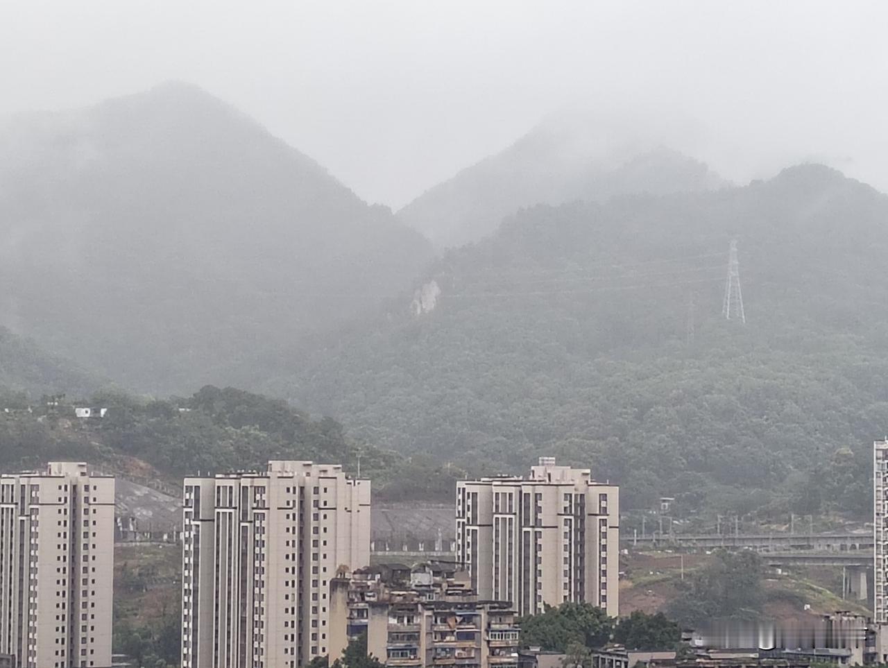 昨夜今晨的重庆主城凉快了不少，昨天晚上关了空调，睡觉的时候风扇都不用吹了，这样的