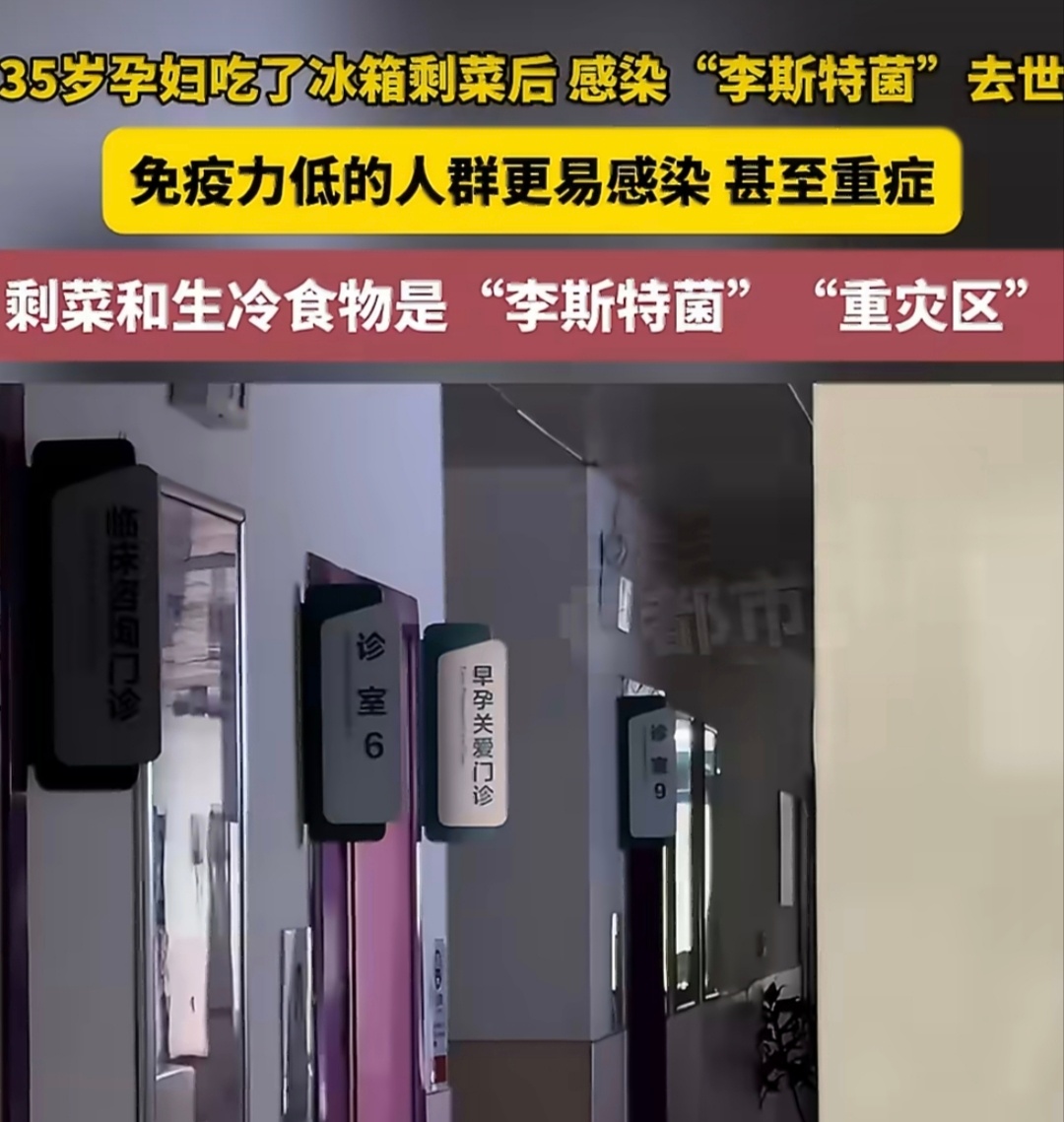 剩菜和生冷食物是李斯特菌重灾区节俭是美德，但拿健康冒险并不值得。剩菜和生冷食物处