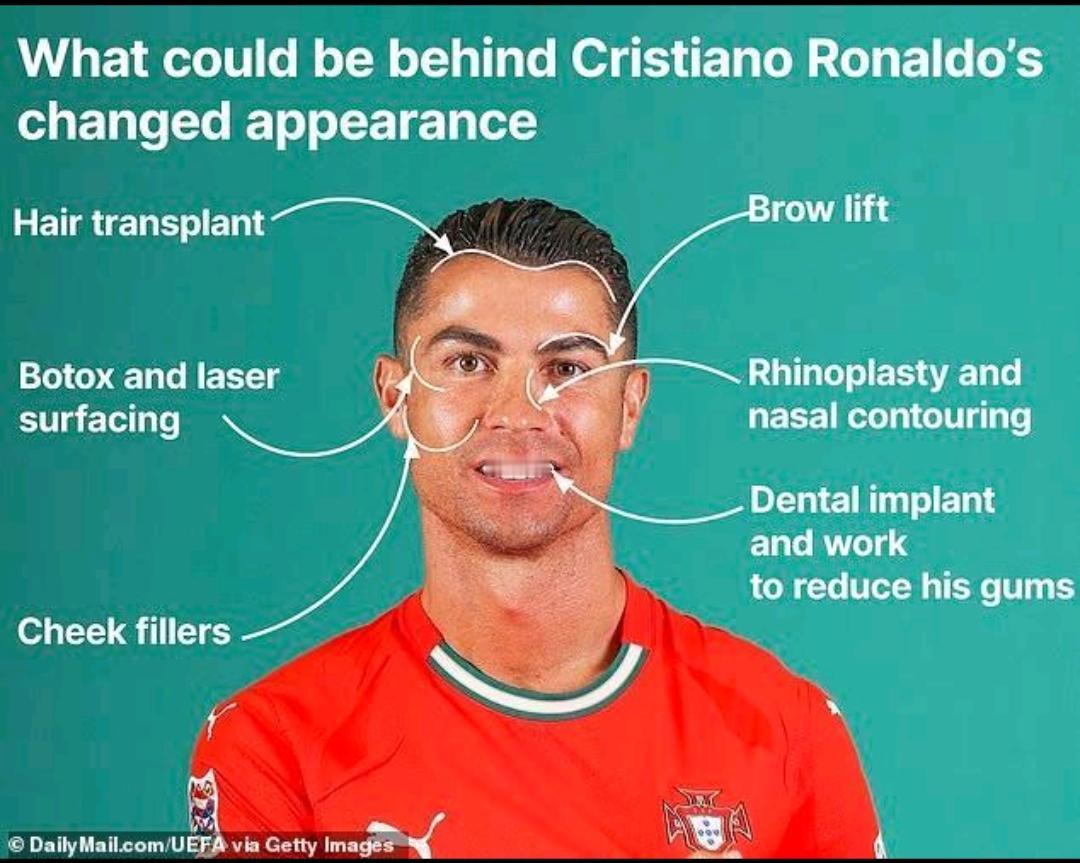 即便已过不惑之年，C罗依旧保持着令人羡慕的年轻外貌，特别是他那光滑无瑕的皮肤。然