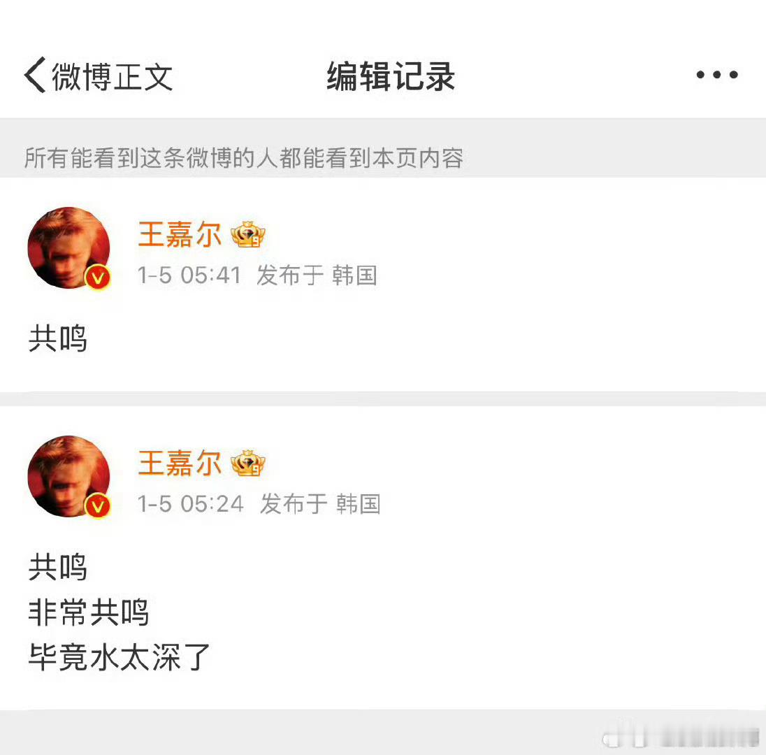 王嘉尔 共鸣 王嘉尔很少在内娱了走国际路线了应该是有原因的[doge] 