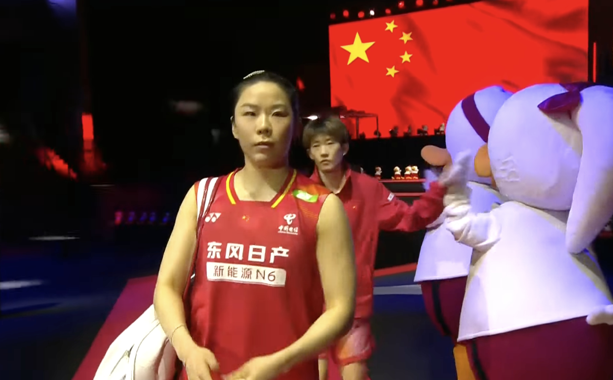 二双：贾一凡/张殊贤🇨🇳 vs 🇰🇷白荷娜/金慧贞，比赛马上开始！尤杯国