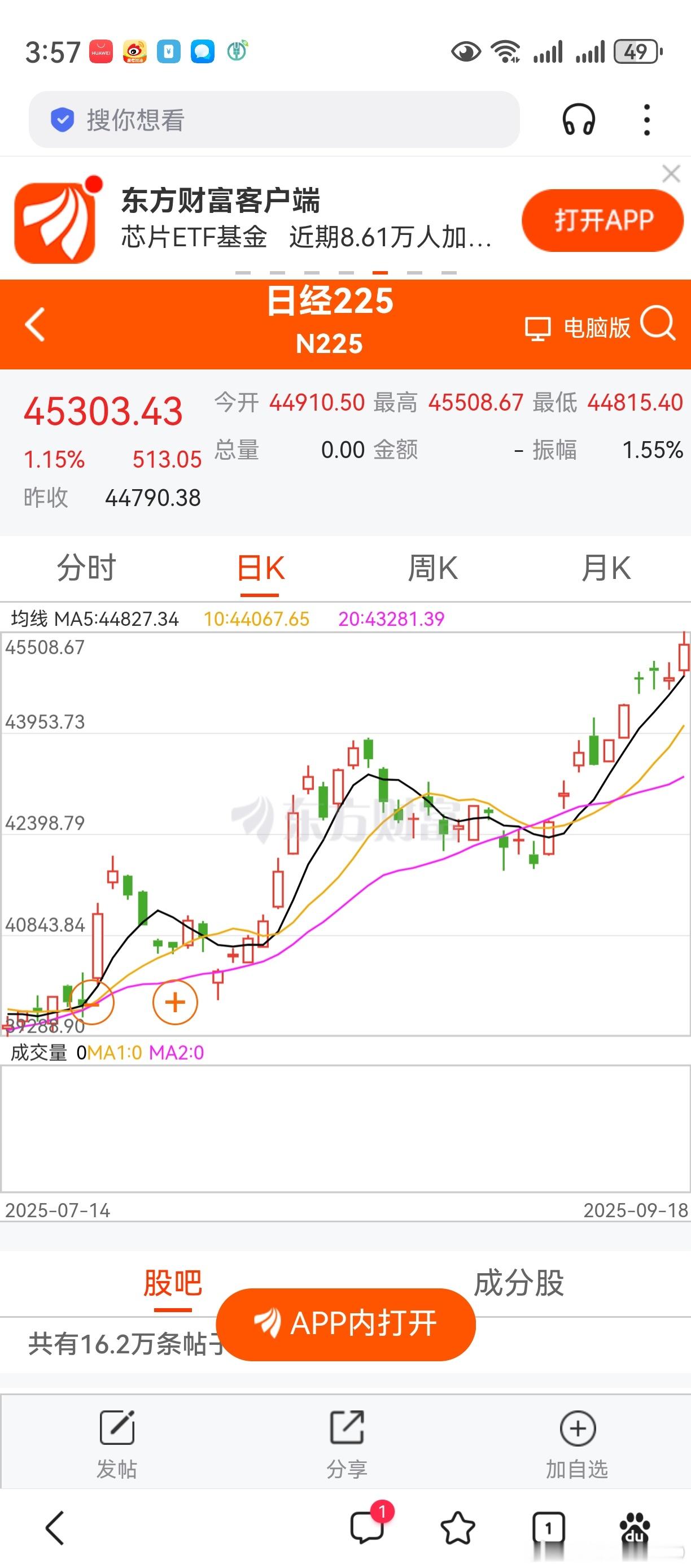 看了看，都是1.15%。许多时候，老鸭真觉得不可思议！ ​​​