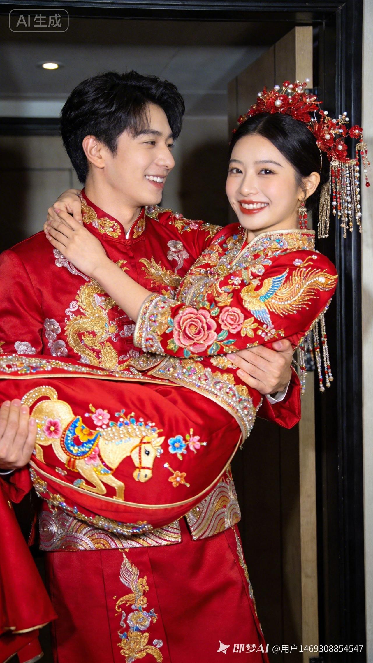 新婚快乐，愿你们幸福美满，白头偕老！💏💐💐💐