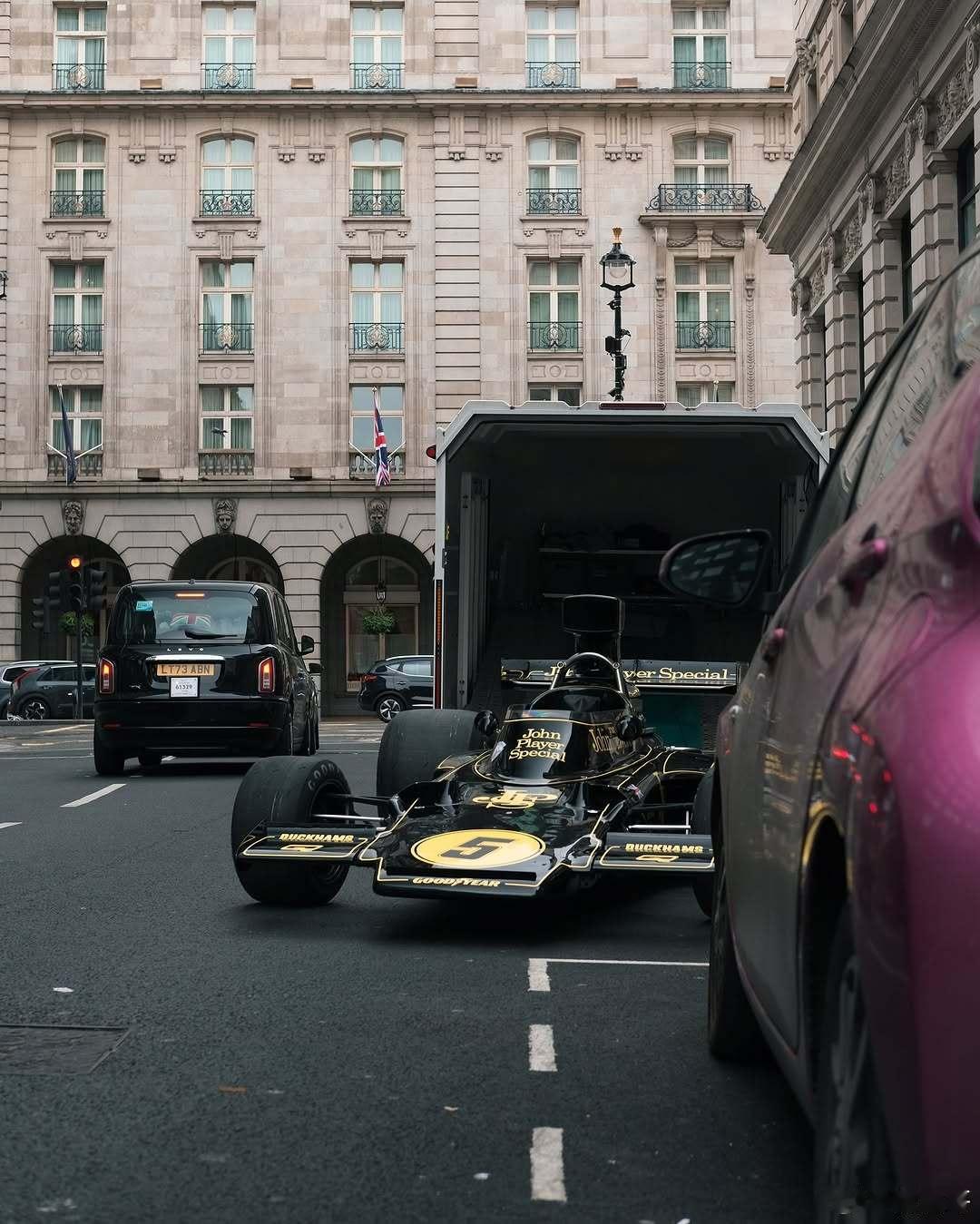 经典的莲花Type 72 F1赛车 ​​​