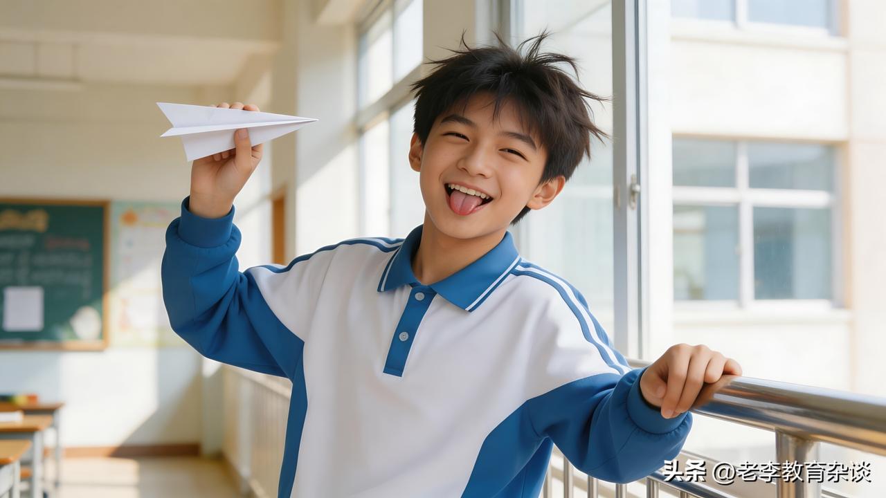 那天，听朋友说起一件事儿，我心里堵了好久

某校有个初一的孩子，上课就没坐住过五