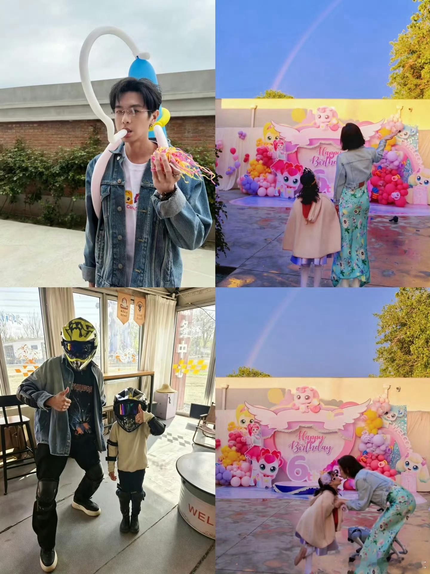 唐艺昕女儿接唐艺昕回家幸福😊 