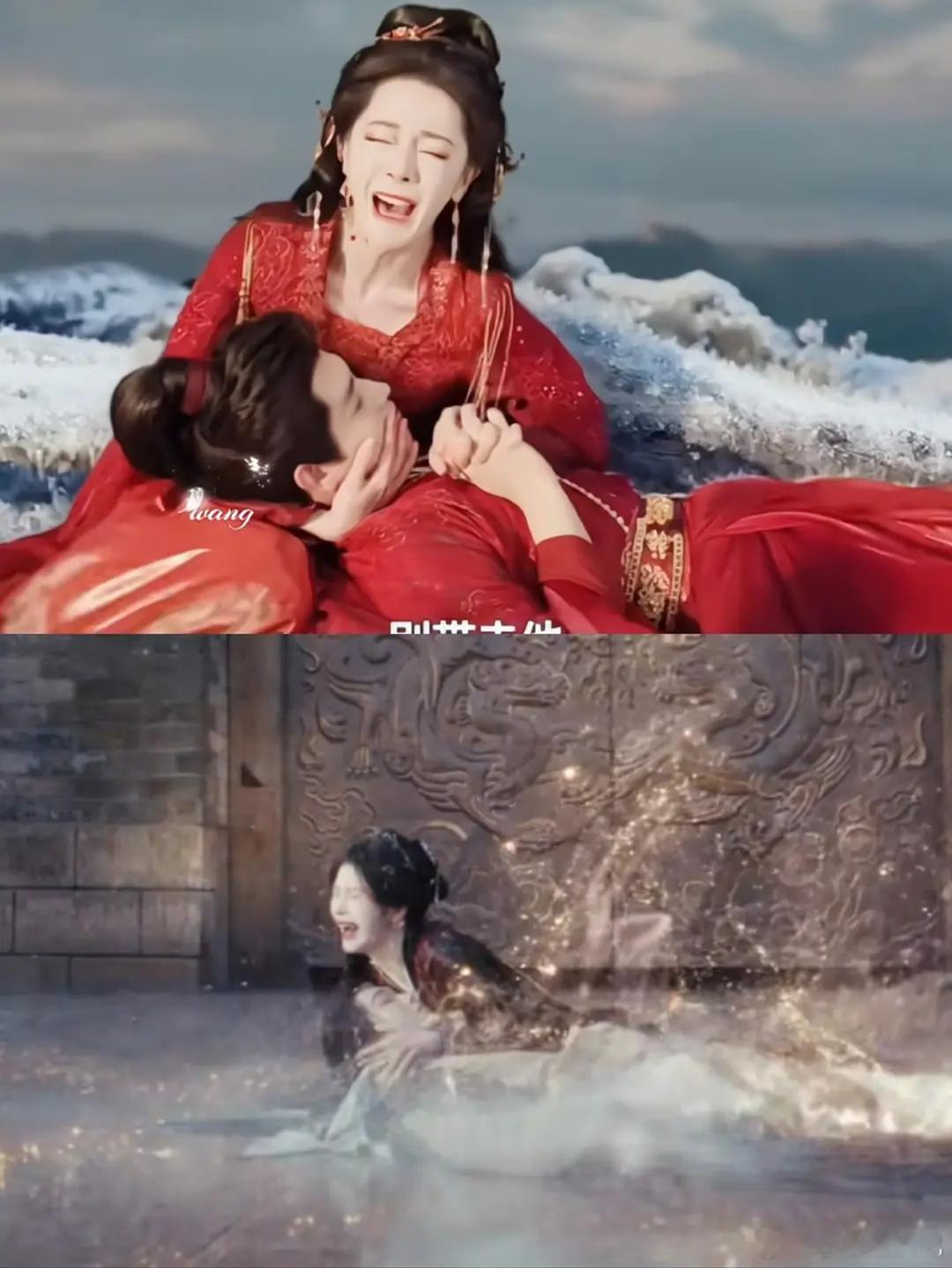 迪丽热巴和鞠婧祎今天是一起工伤了吧？ 