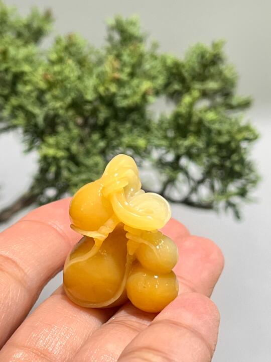 手工雕刻福禄一生太美了