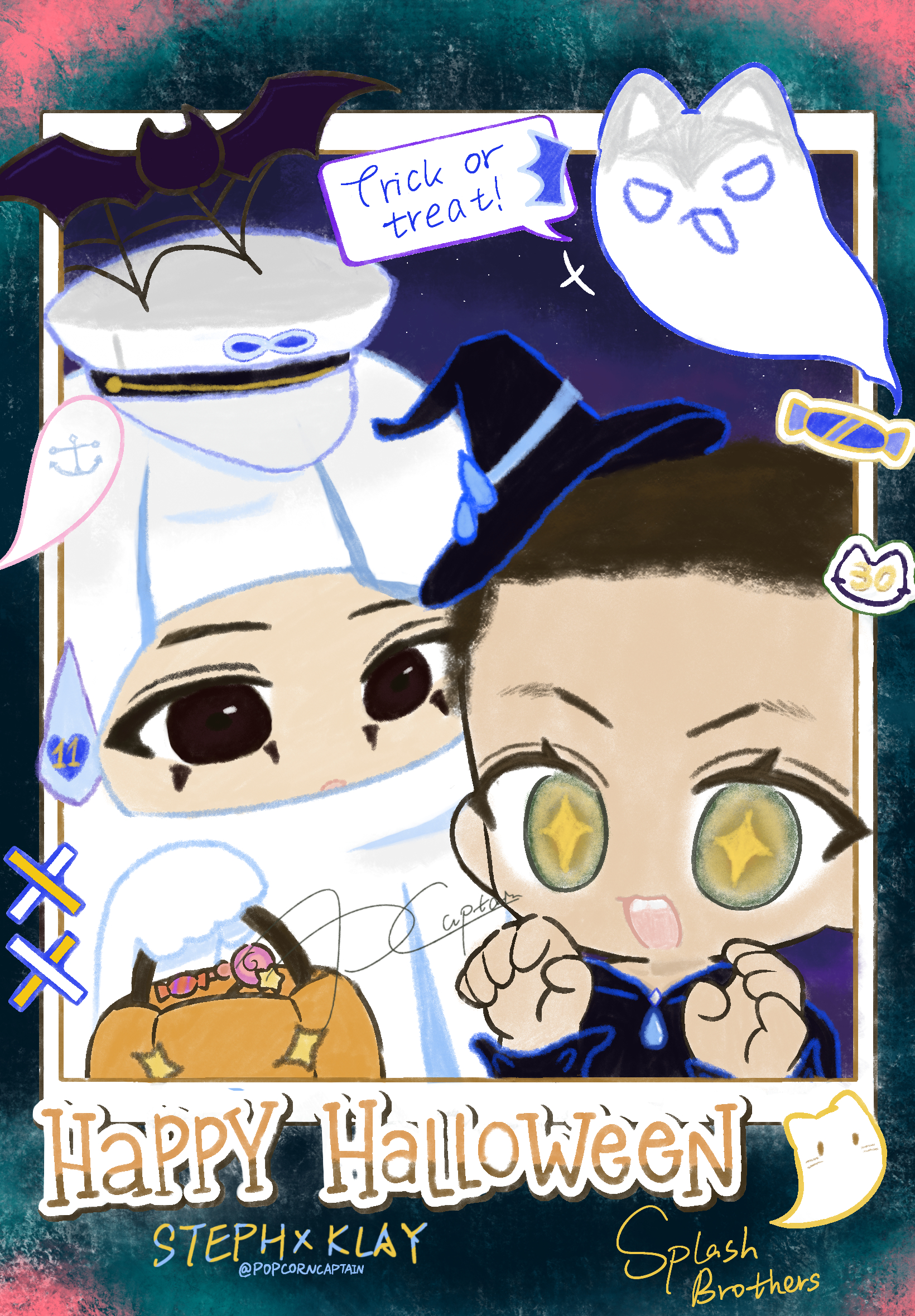 Trick or treat！（确定这俩能吓到人？无数据栏纯享版，挺适合平板竖版