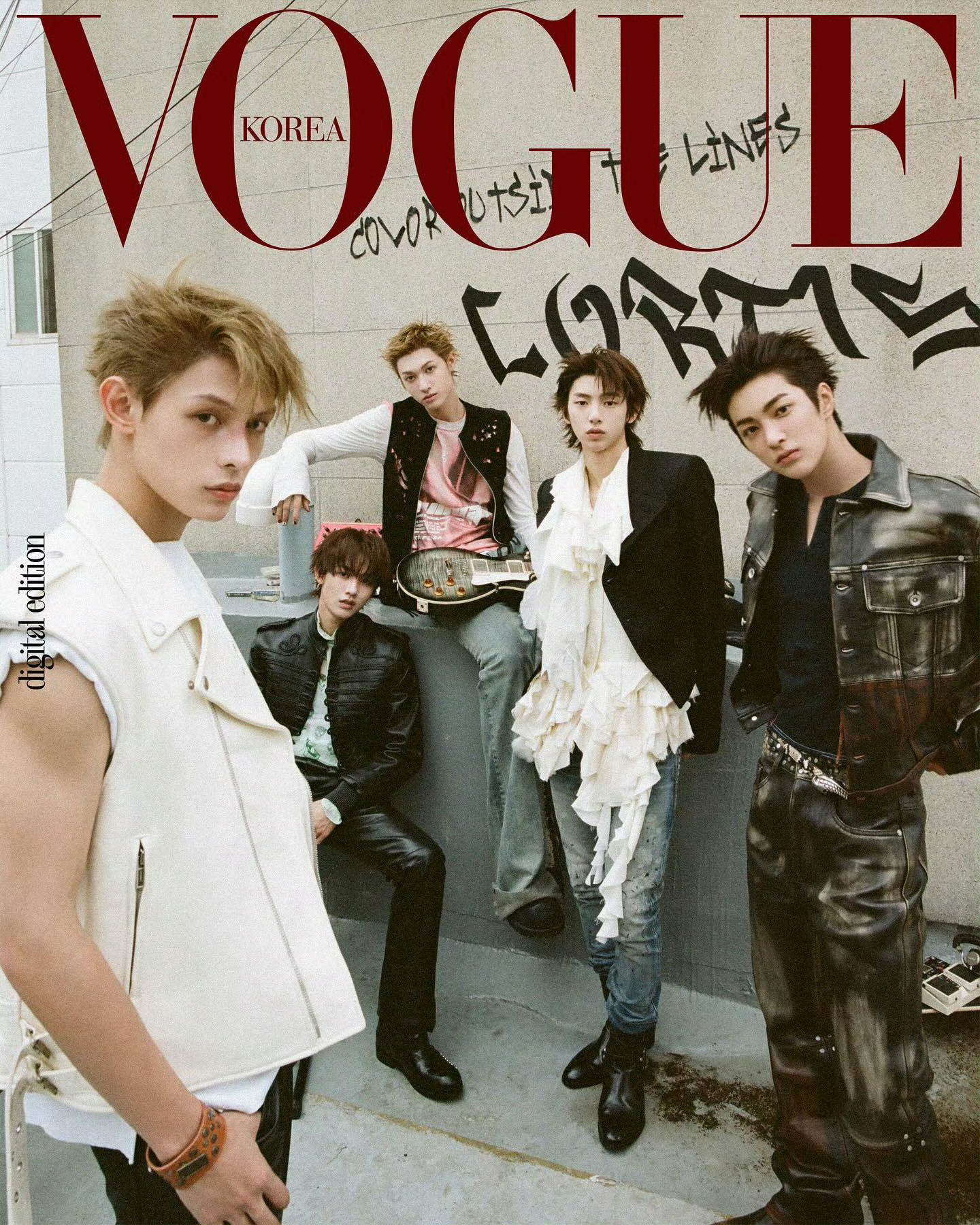 Vogue KOREA 电子刊封面人物 CORTIS封面同时公开，认证CORTI