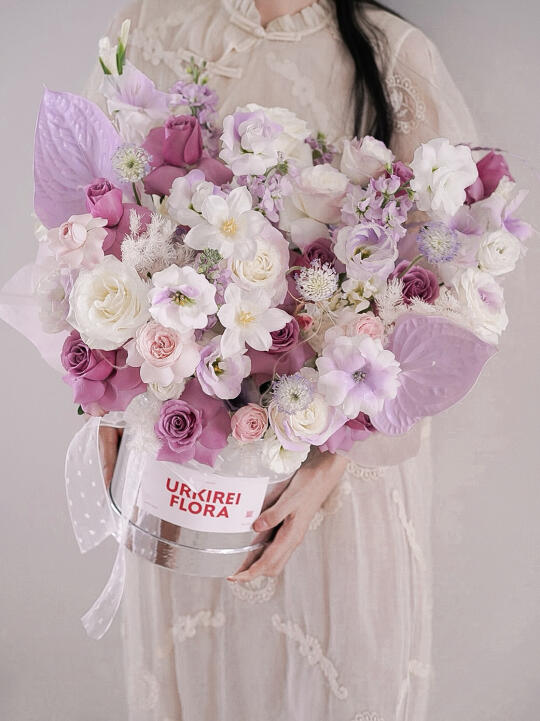 郑州花店 ｜ 妹妹说紫色很有韵味