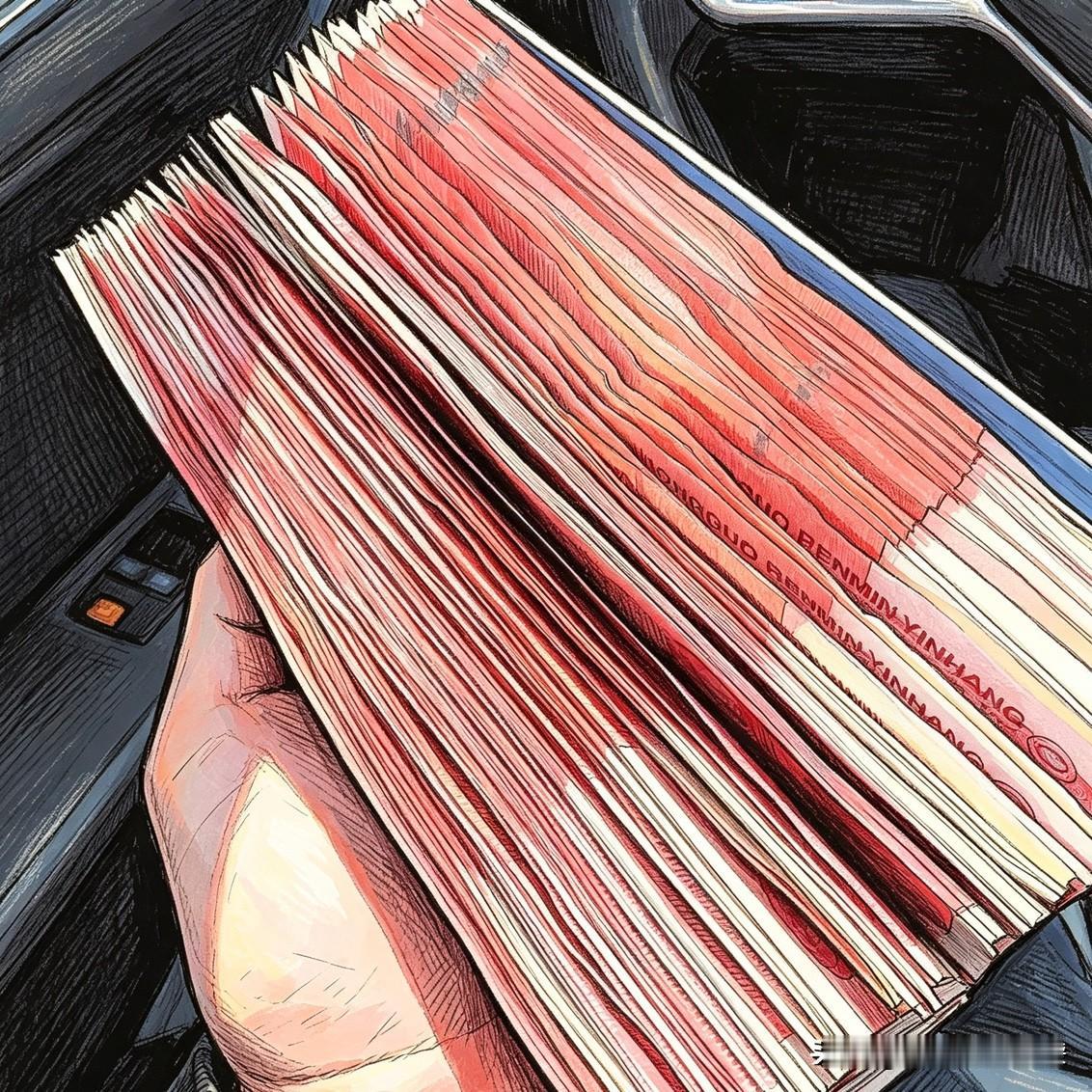 我在心里盘算，今年我到底从我妈手里拿了多少钱。

我妈给我过年的红包，给雪宝的压