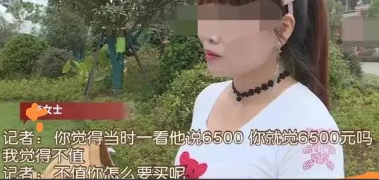 湖南长沙，一女子试穿了高档内衣，价格为6500元。可她刚一穿上身，店员随手拿了把