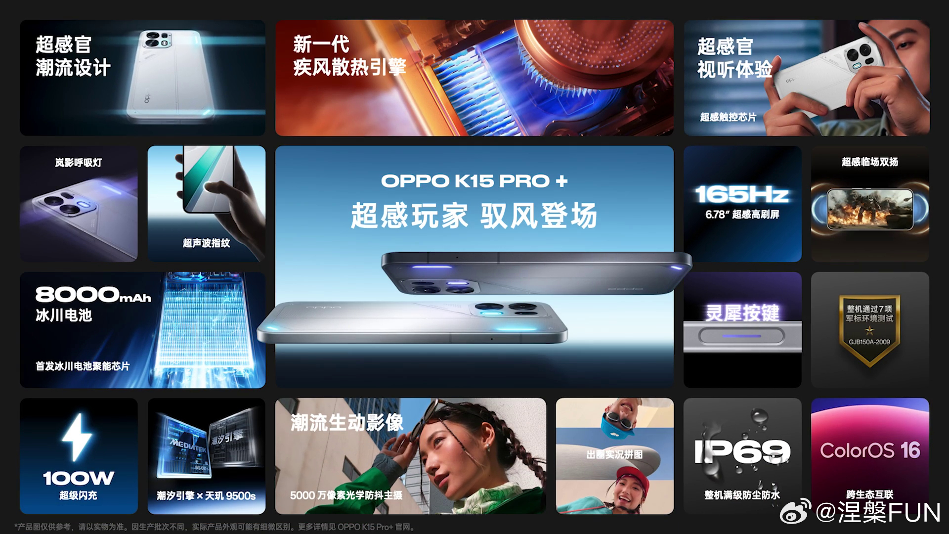 OPPO K15 Pro：国补后2464.15元起，顶配2999元，主打性价比。