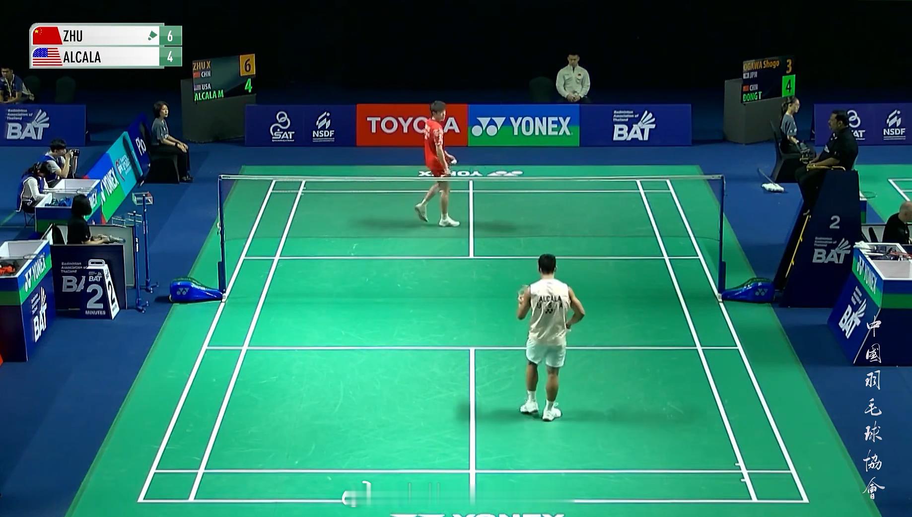 泰国300资格赛的画质都比印度750的前几轮来的好2026年泰国羽毛球大师赛