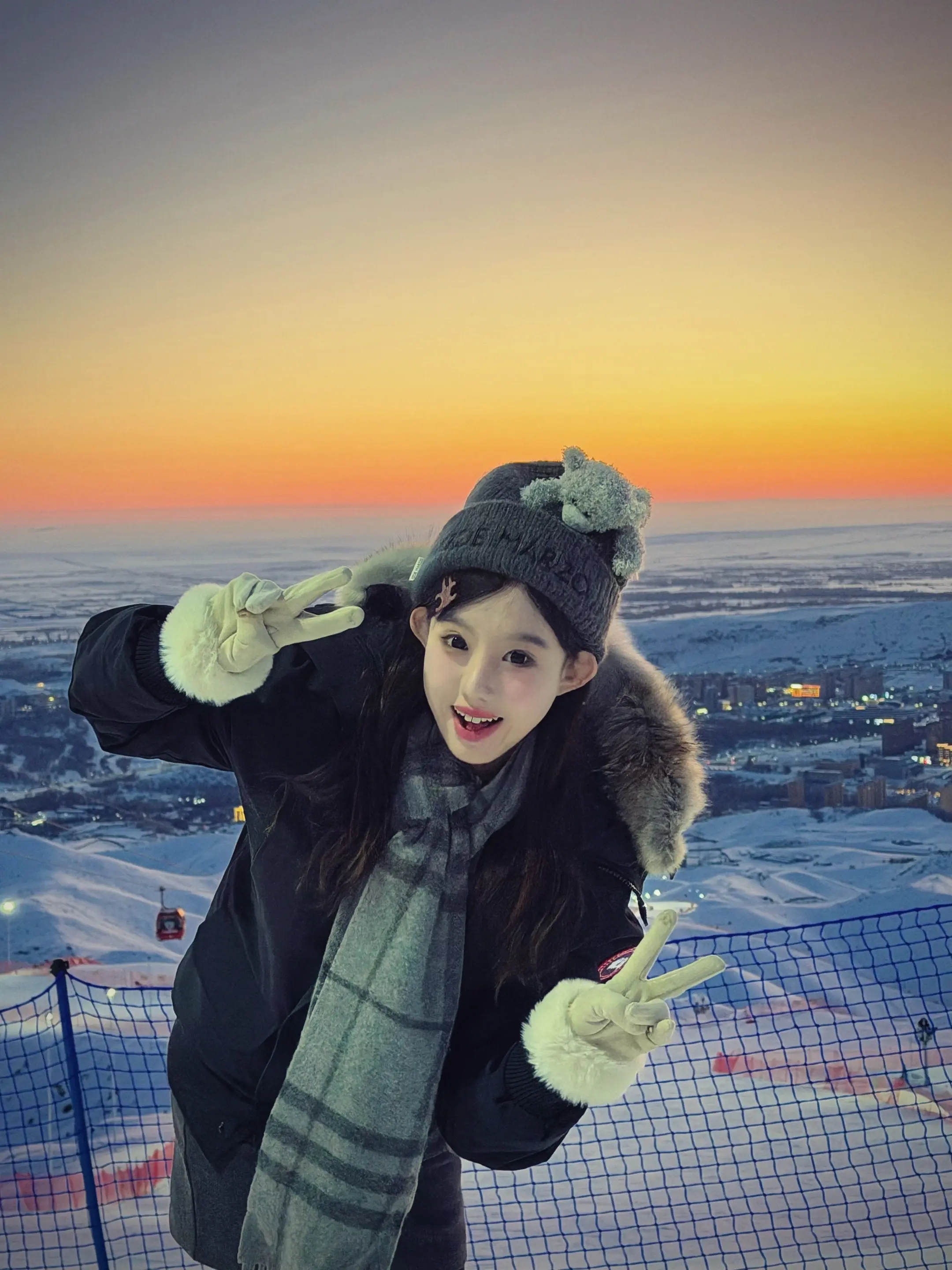 冷空气夹杂着幸福向我袭来❄️