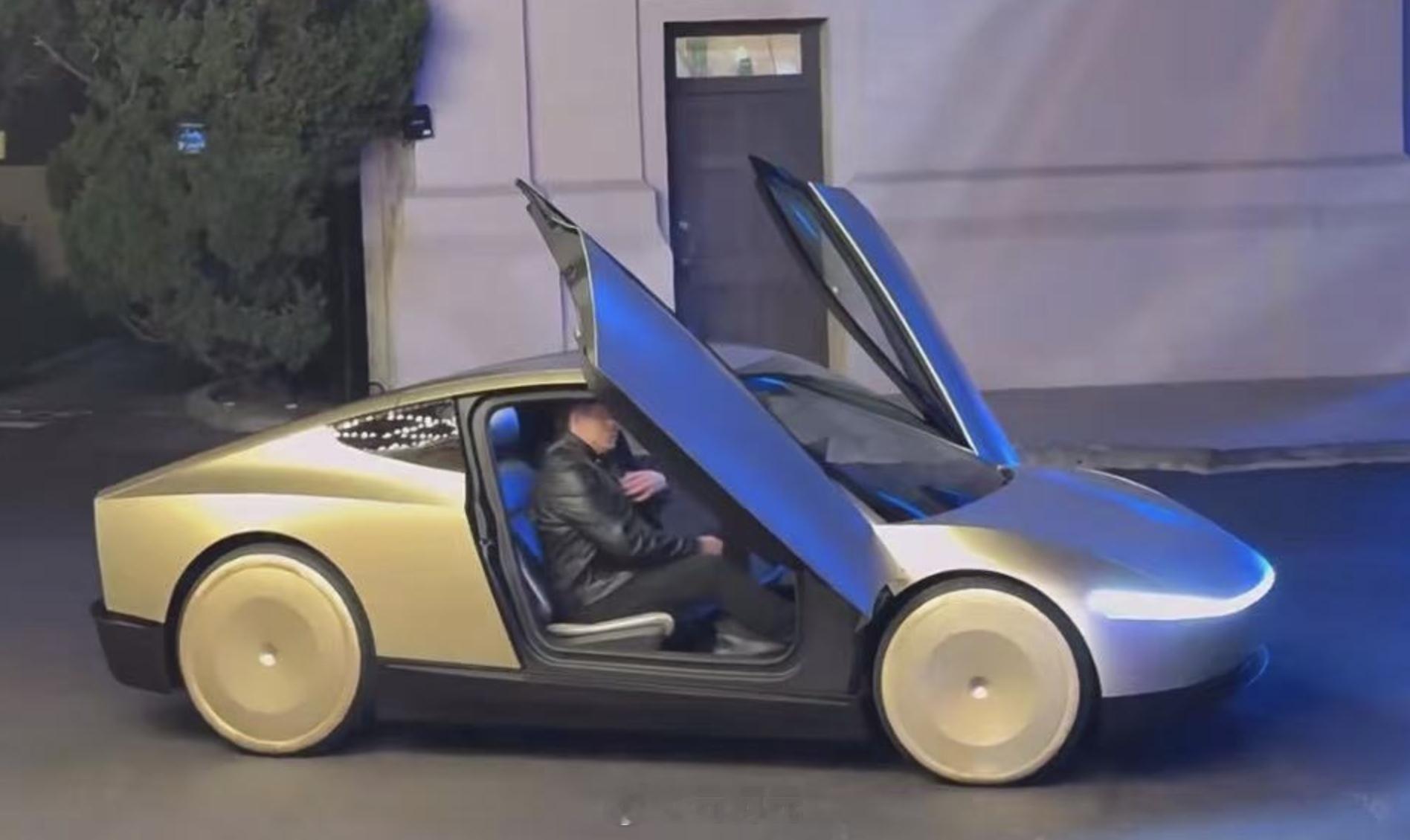 特斯拉的全无人驾驶Robotaxi来了～好看不？ ​​​