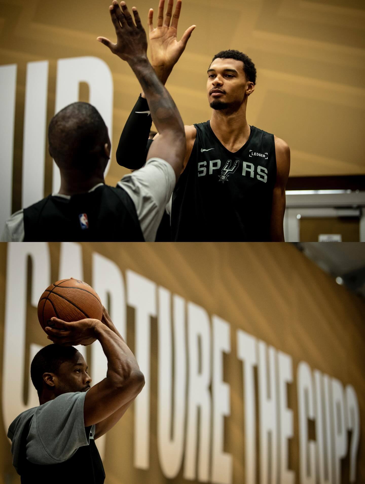 🏀马刺队球员在拉斯维加斯积极备战中！！马刺vs雷霆圣安东尼奥马刺超话创作官