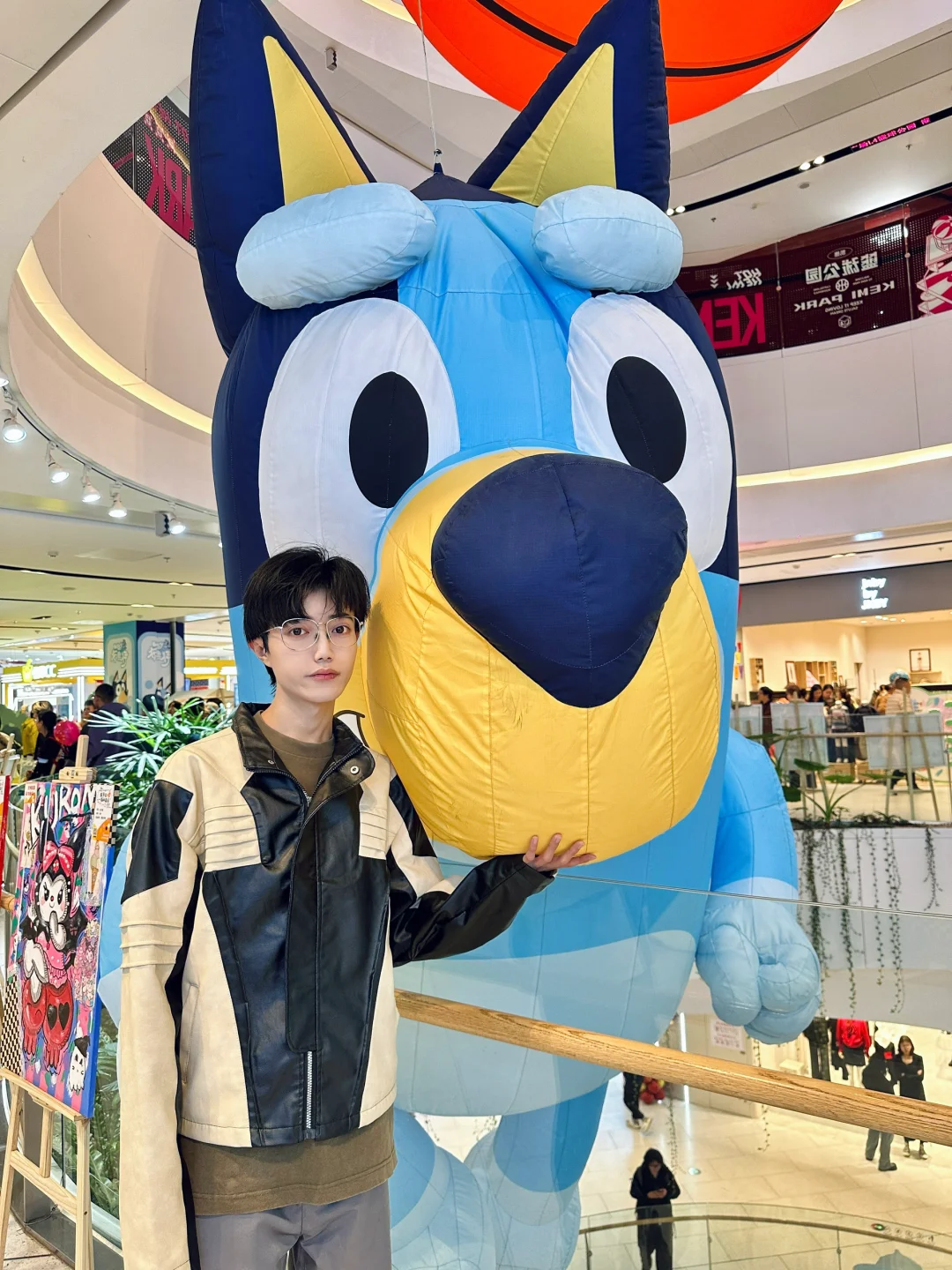 呼和浩特探店｜来凯德打卡巨猫“布鲁伊”啦🐈