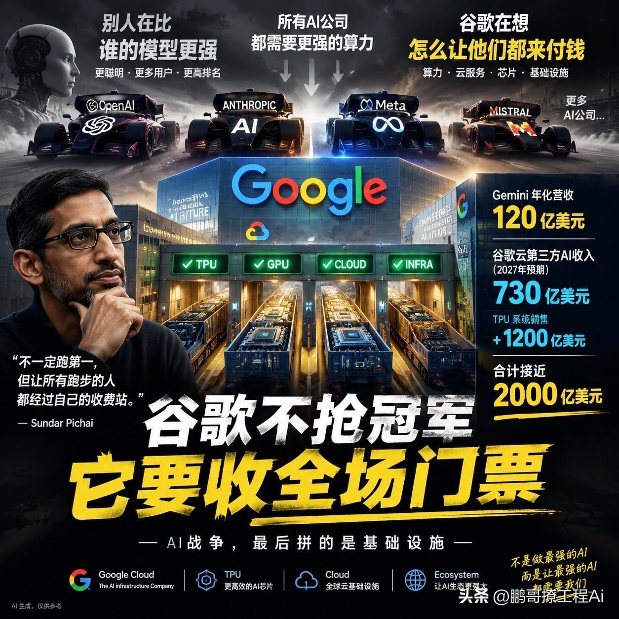 谷歌亲手判了DeepMind死刑，这不是技术问题，这是一道算术题。
SemiAn