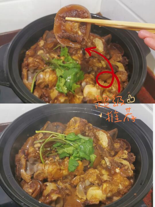 年夜饭绝对C位！红烧牛尾巴、牛蹄真的绝了