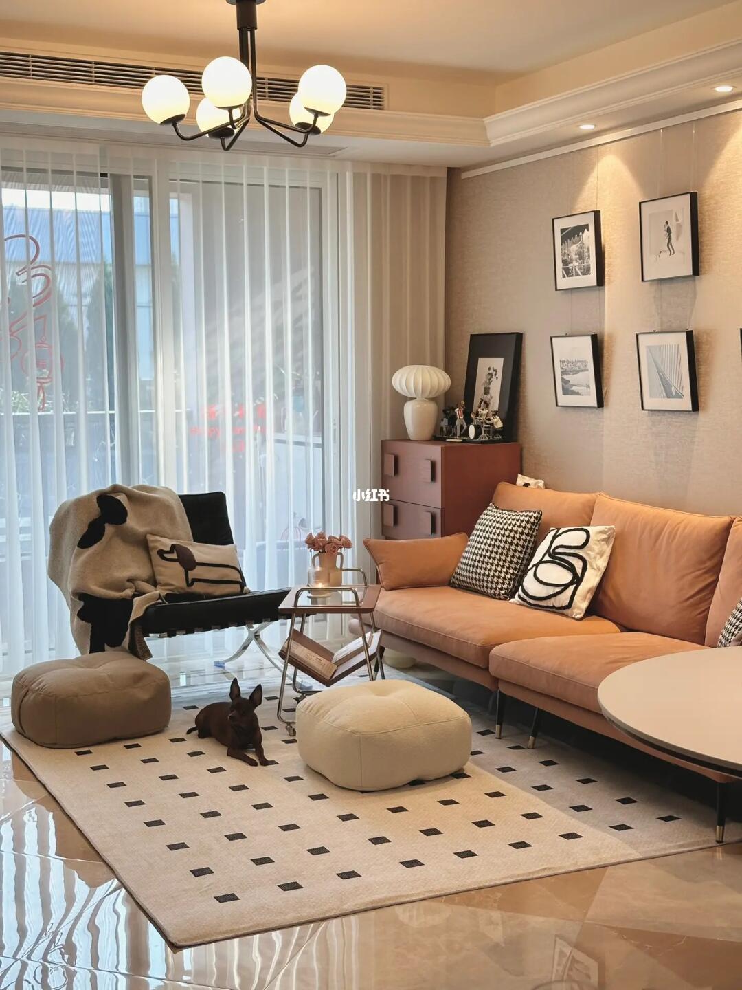 新一线拥有76㎡小家🏠两人一狗🐕真的好好住～