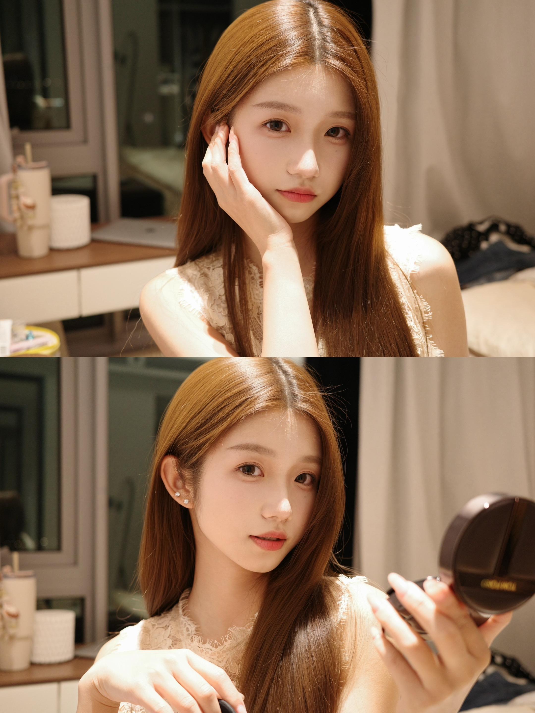 我爱她 连同她饱经世故的天真。