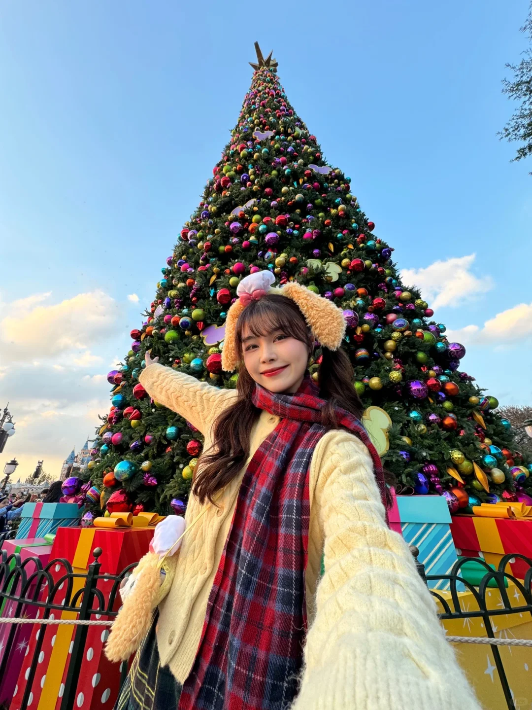 11.11实拍！迪士尼圣诞季来啦🎄附拍照攻略📷